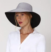 Cargar imagen en el visor de la galería, Image 02: Uv Line Chapeau Souple/Capeline San Diego Cinza Preto Upf50+
