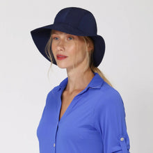 Cargar imagen en el visor de la galería, Image 03: Uv Line Chapeau Souple/Capeline San Remo Fpu50+ Hat Navy Blue Uv
