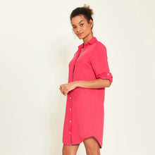 Cargar imagen en el visor de la galería, Image 02: Uv Line Chemise Shirtdress Copenhagen Pink Upf50+
