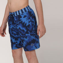 Cargar imagen en el visor de la galería, Image 02: Uv Line Maillot De Bain Garçon Short Acqua Oceano Inf Upf50+
