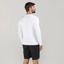 Cargar imagen en el visor de la galería, Model Back: Uv Line Fitness Haut Sport Fit Ml Branco Msc
