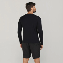 Cargar imagen en el visor de la galería, Model Back: Uv Line Fitness Haut Sport Fit Ml Preto Msc
