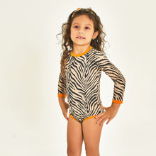 Cargar imagen en el visor de la galería, Image 02: Uv Line Maillot De Bain Bébé Swimsuit Baby Zebra Upf50+

