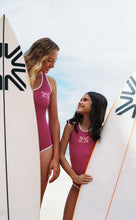 Cargar imagen en el visor de la galería, Image 05: Uv Line Une Pièce Fille Swimsuit Girl Marcela Fuchsia White Upf50+
