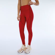 Cargar imagen en el visor de la galería, Legging Hyper Recortes Atlanta Vermelho Haute Red
