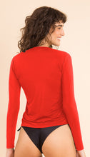 Load image into Gallery viewer, Red Rash Guard
