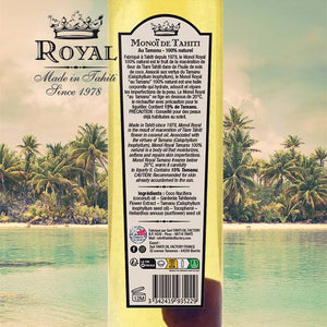 Royal Monoi Tamanu 15% 100 ML + Seed Glass Bottle