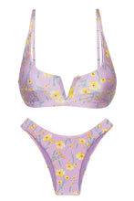 Load image into Gallery viewer, Canola Bra-V High-Leg Set
