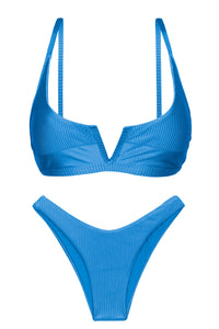 Eden-Enseada Bra-V High-Leg Set