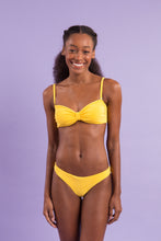 Cargar imagen en el visor de la galería, Set Malibu-Yellow Bandeau-Duo Essential
