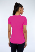 Cargar imagen en el visor de la galería, T-Shirt Skin Fit Inspiracionais Pink Choque
