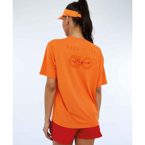 T-Shirt Skin Fit Make It Fun Laranja Gym