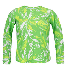 Cargar imagen en el visor de la galería, Top Green-Palms Rash-Guard
