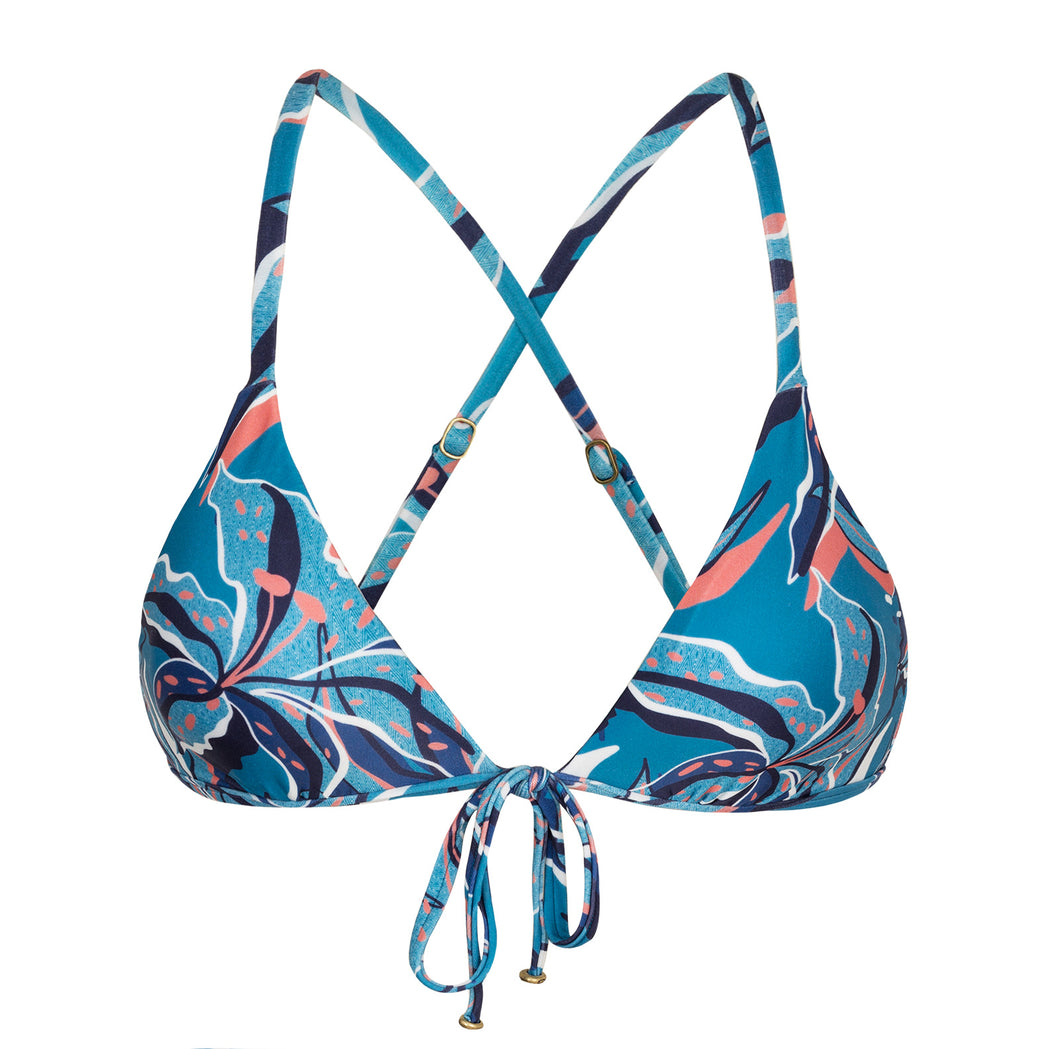 Top Lilly Tri Silver