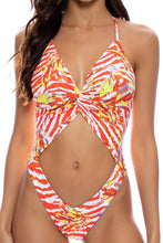 Cargar imagen en el visor de la galería, Twist Monokini Love Me Wild
